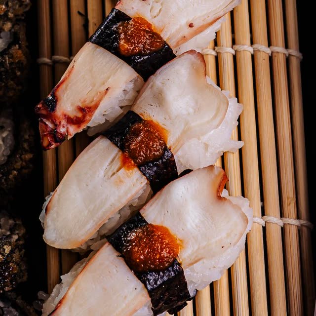 303 · Kani Nigiri with surimi crab stick