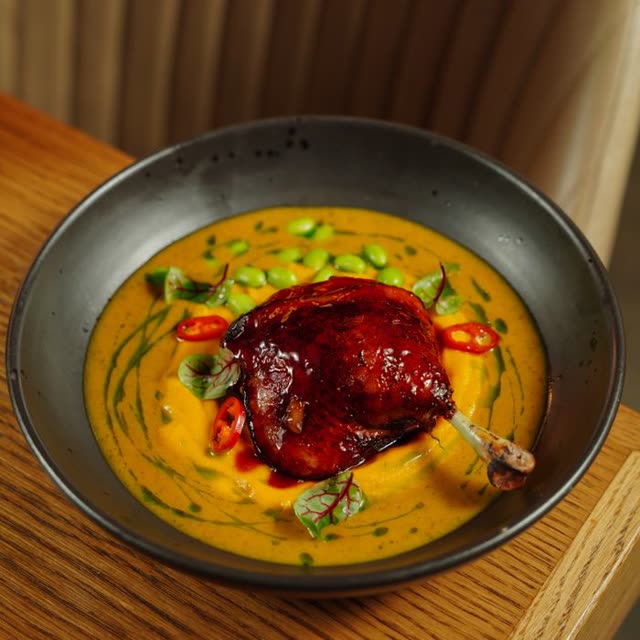 H13 · with crispy duck