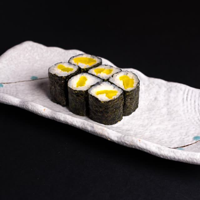203 · Shinko Maki with pickled radish