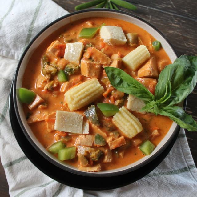 H17 · with tofu and vegetables